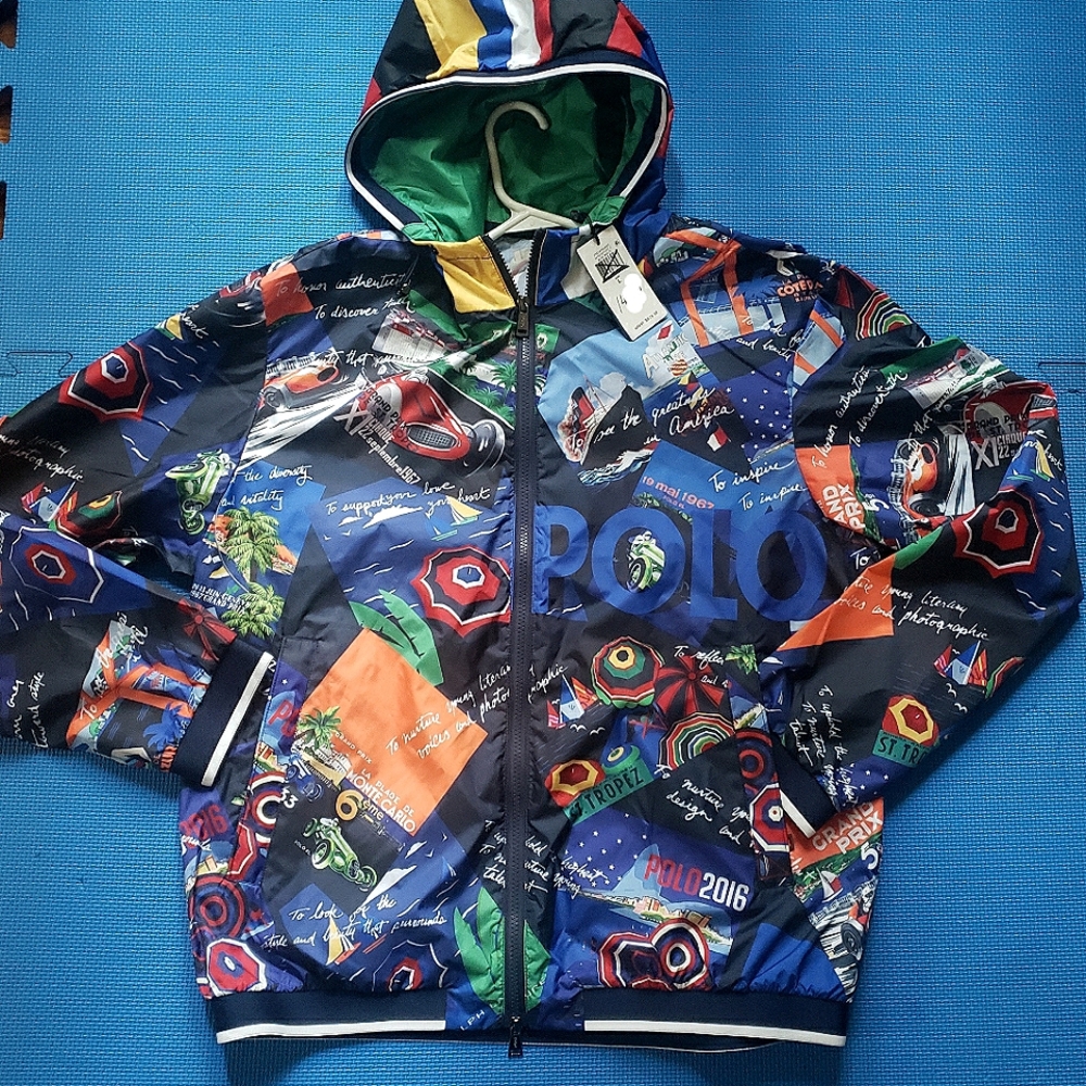 🚨Polo Ralph Lauren Racing/Sailing windbreaker